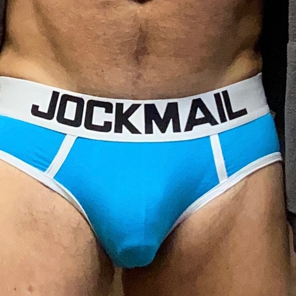 Jockmail, turquoise blue , medium brief - Picture 6 of 8
